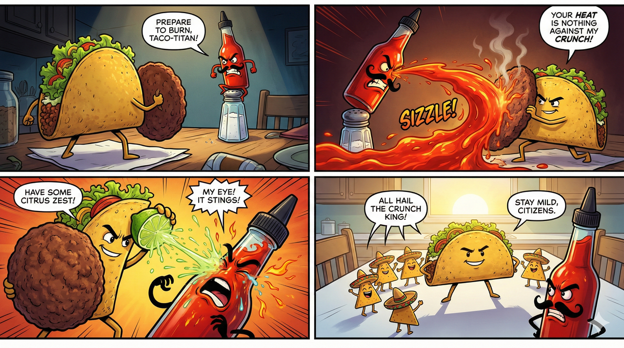 Horizontal Comic Example 2