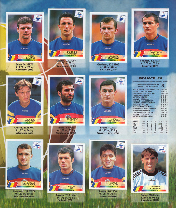 FIFA World Cup 1998 France (Panini) 53