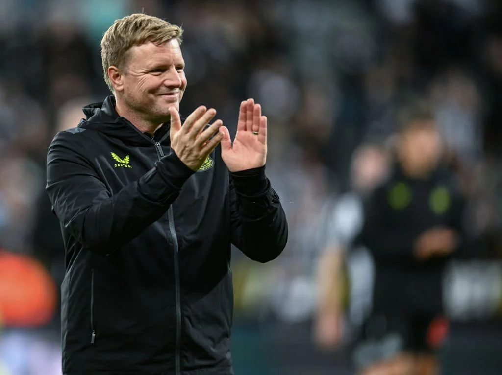 Eddie Howe after the match against Manchester City