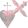 heart cross pixel