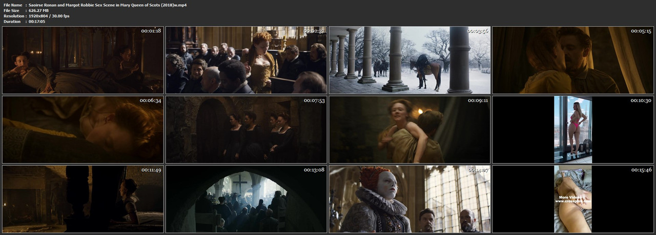 Saoirse Ronan and Margot Robbie Sex Scene in Mary Queen of Scots (2018)w.mp4