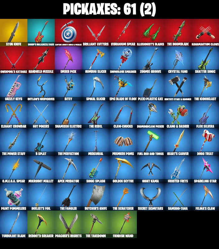 pickaxes comp