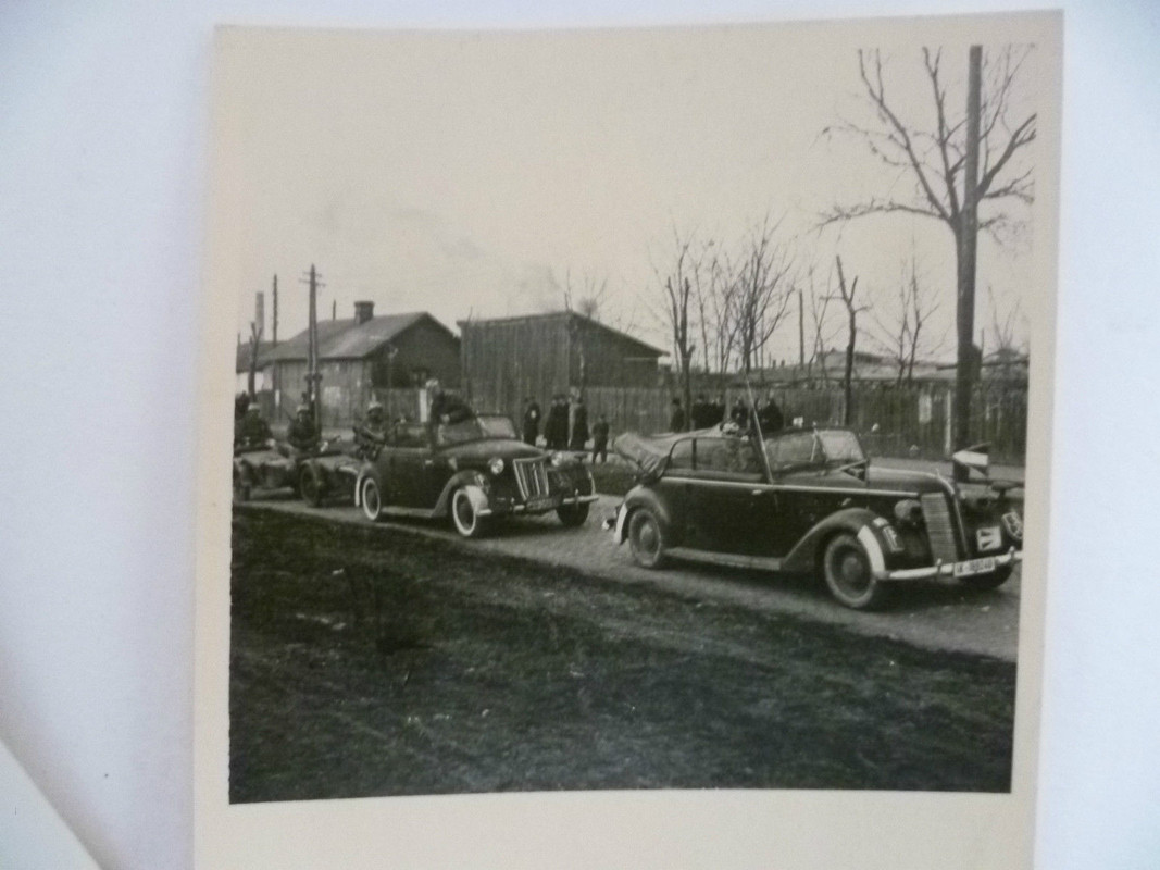 II.WK Militär-PKW Donauüberquerung 1941