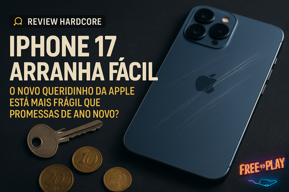 iPhone 17 Arranha Fácil: O Novo Queridinho da Apple Está Mais Frágil que Promessas de Ano Novo?