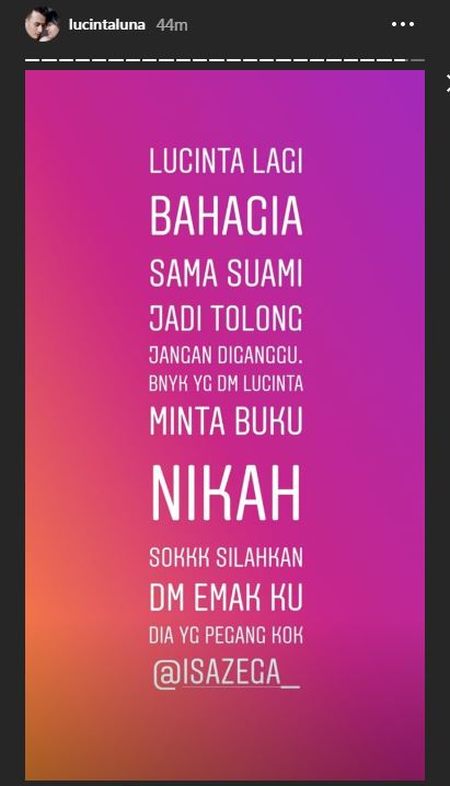 Netizen tanyakan buku nikah Lucinta Luna