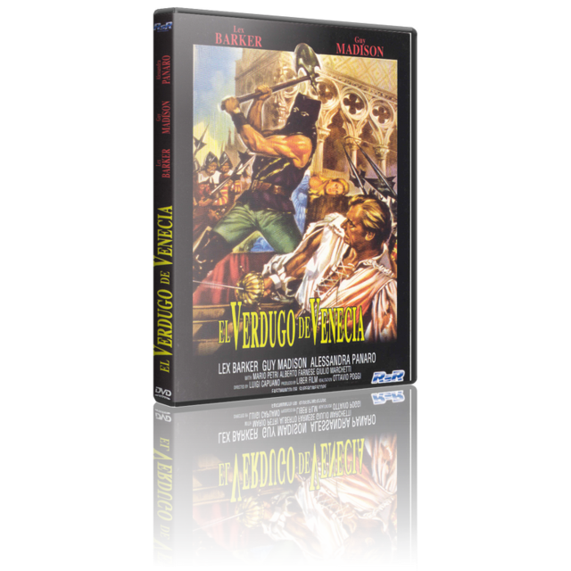 Portada - El Verdugo de Venecia [DVD5 Full][Pal][Cast/Ita][Aventuras][1963]