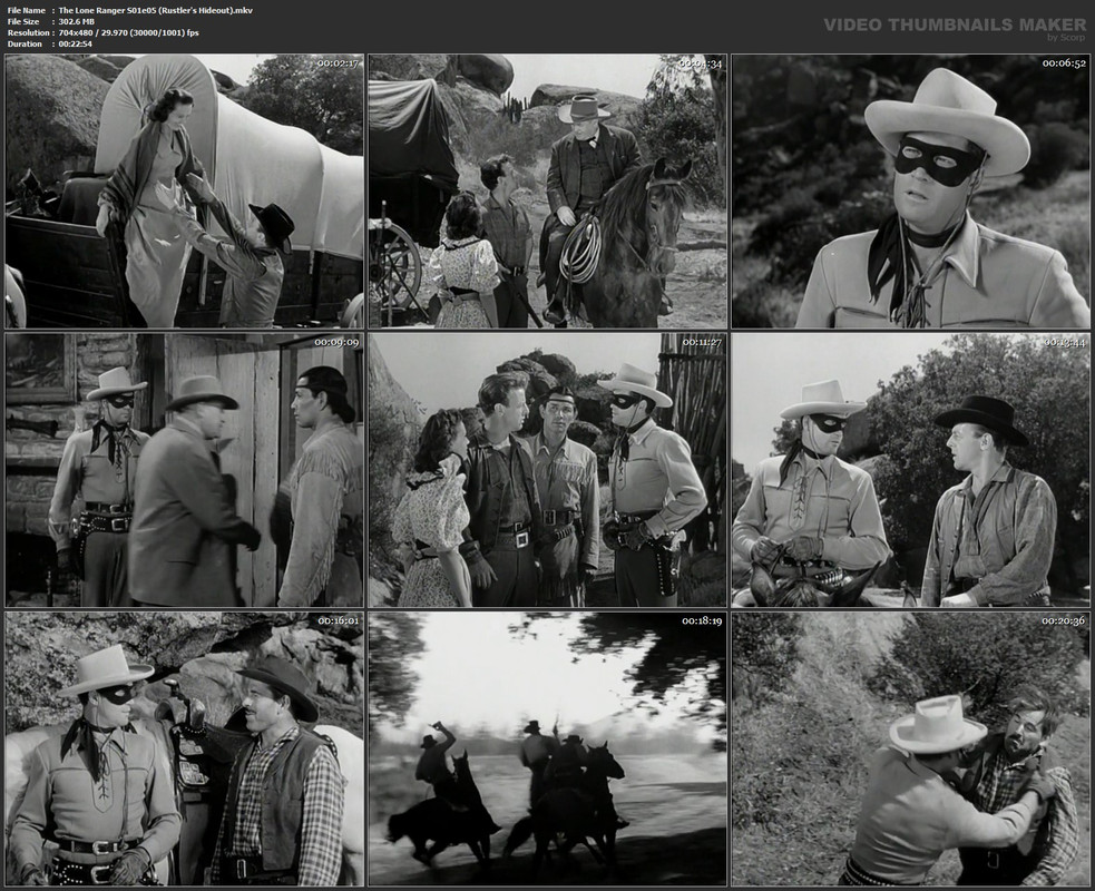 The Lone Ranger S01e05 (Rustler's Hideout).mkv