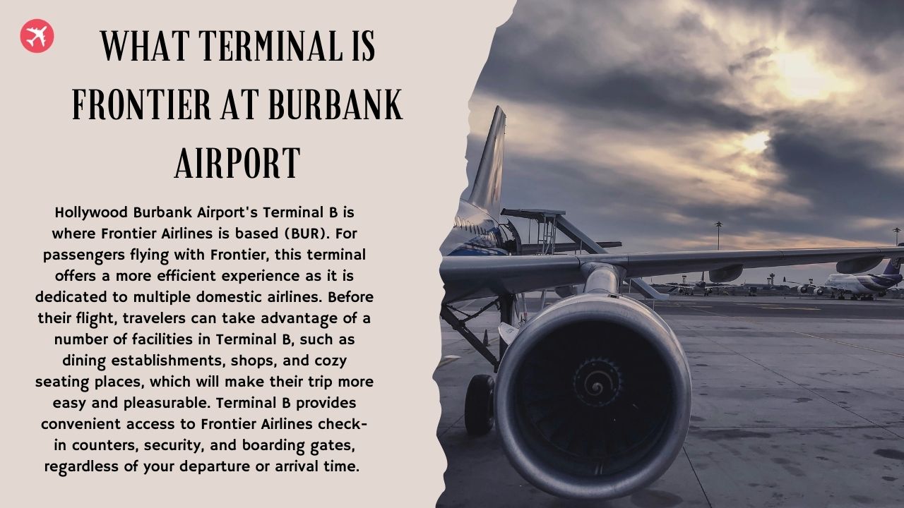 What Terminal is Frontier at Burbank airport