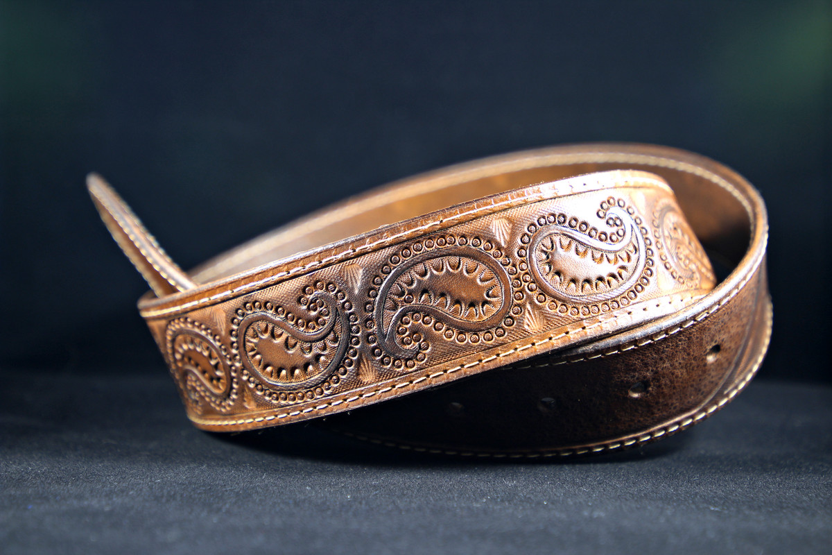 paisley belt