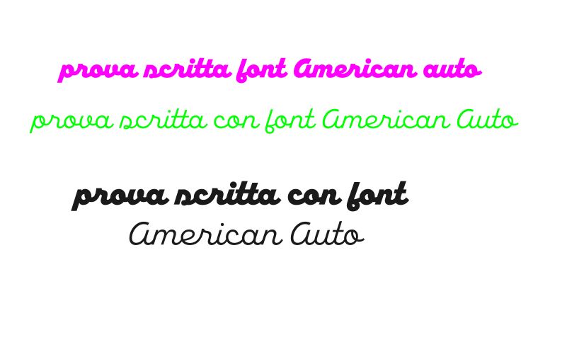 font american