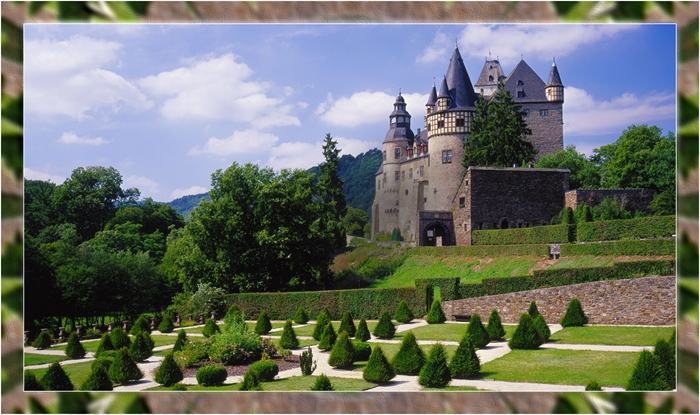 m_Slot Bürresheim in Rijnland-Palts, Duitsland