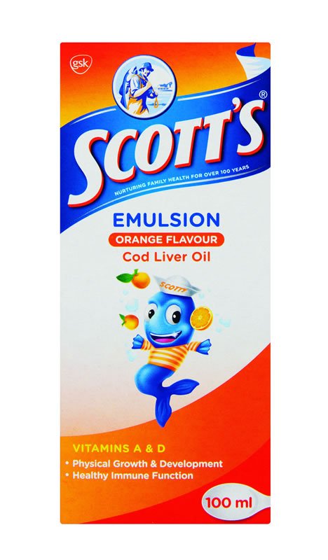 Scotts Emulsion Orange 100Ml