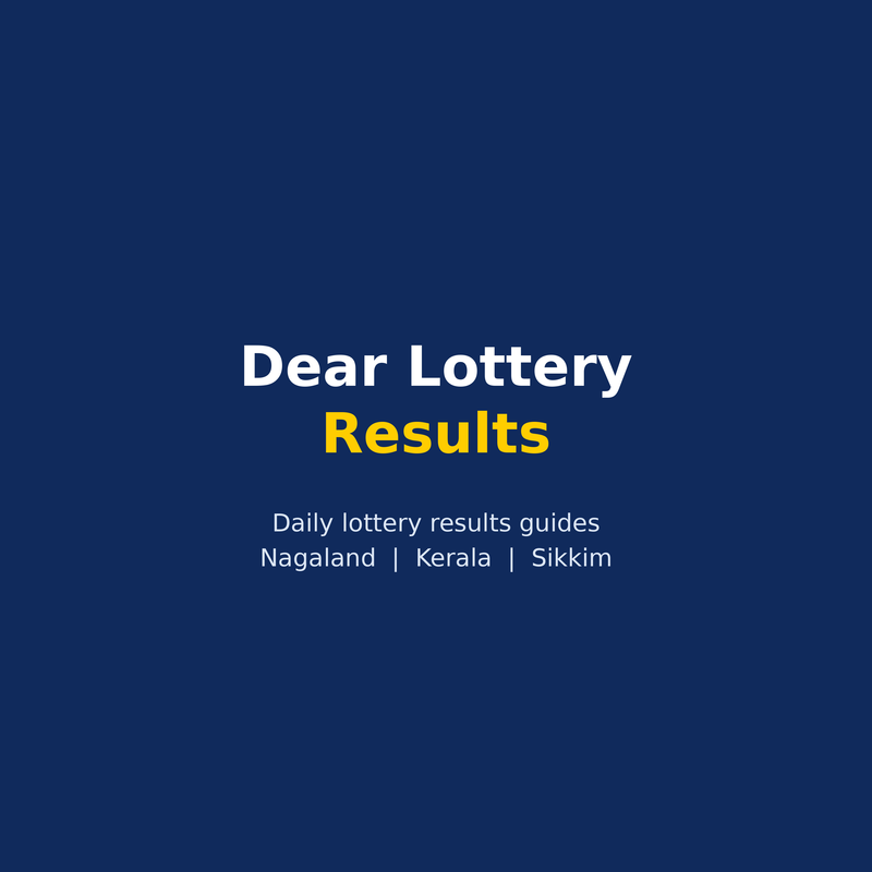 Dear Lottery Results