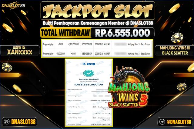 JACKPOT SLOT MAHJONG WINS 3 - BLACK SCATTER 29 DESEMBER 2025