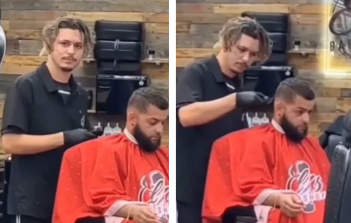 Peluquero parecido a Johnny Depp y Christian Nodal es viral en TikTok