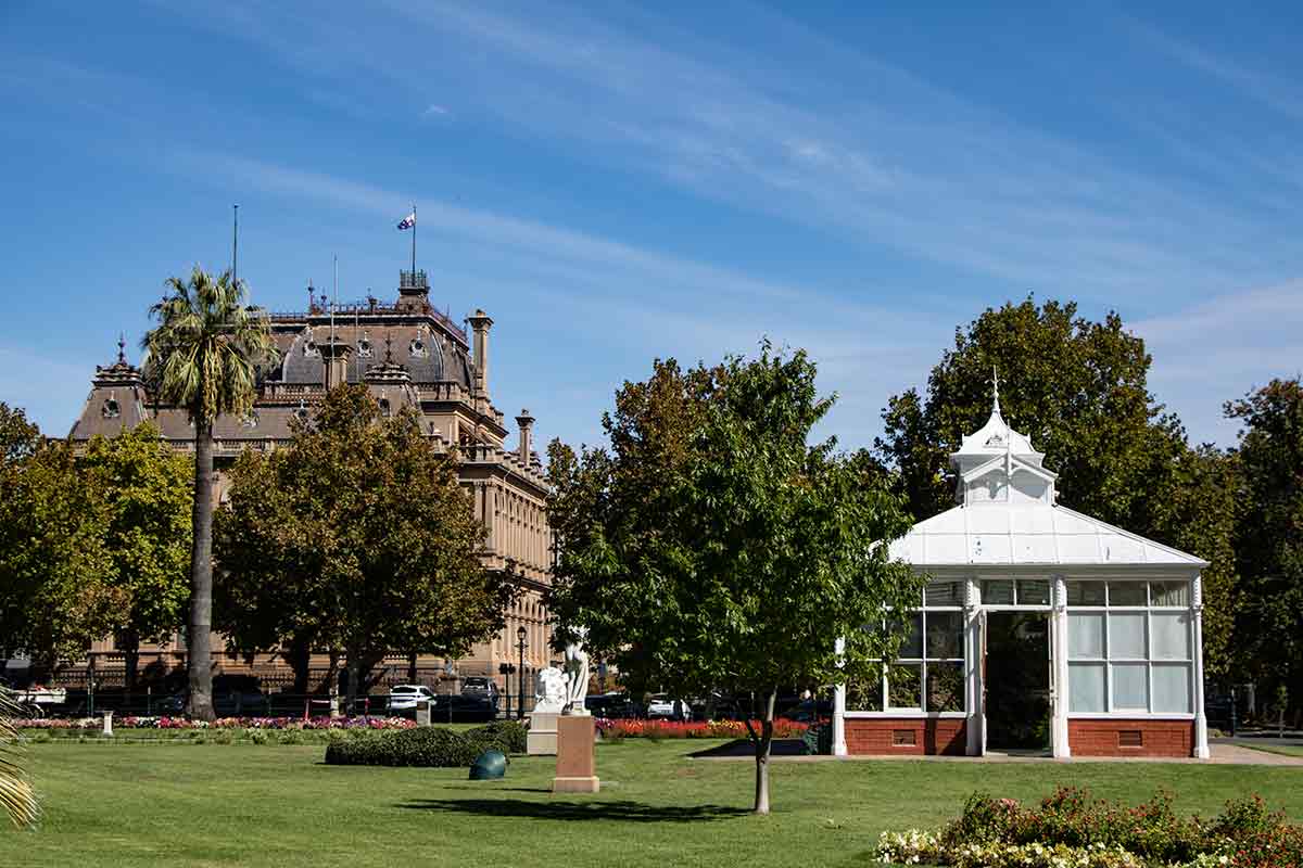 Town Hall and Conservatory