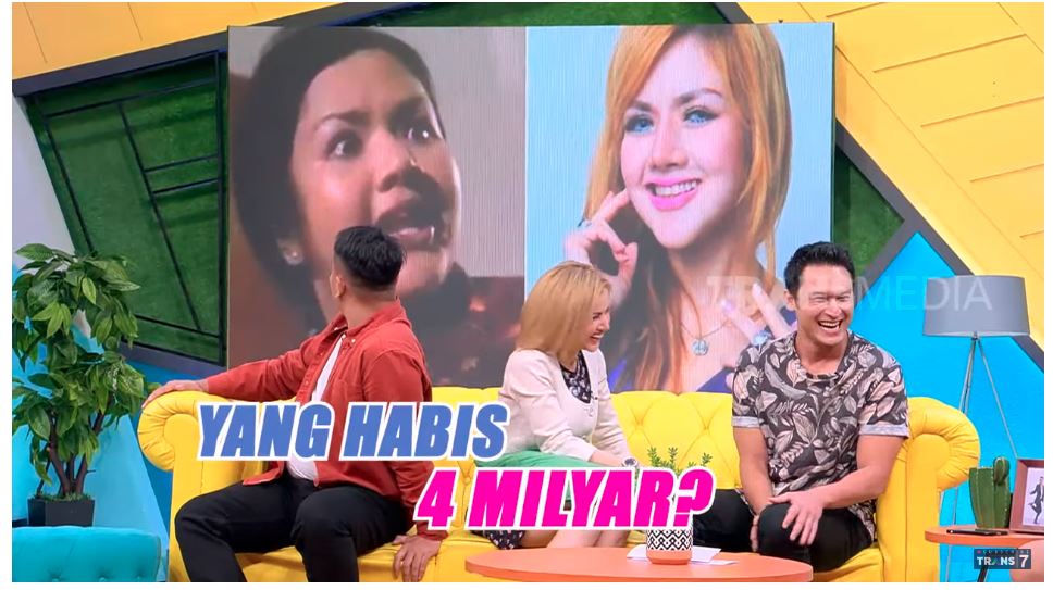 Foto wajah Barbie Kumalasari sebelum dan sesudah perawatan
