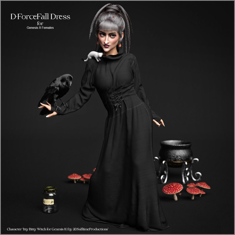 D-Force Fall Dress for G8F and G8.1F