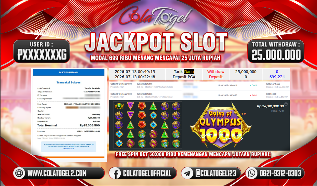 JACKPOT SLOT GACOR!!