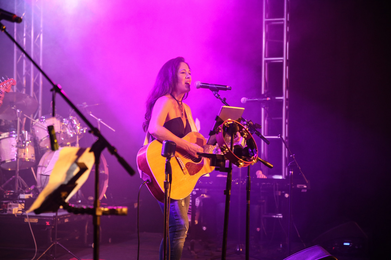 Michelle on stage