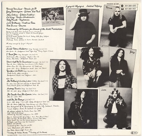 Lynyrd Skynyrd - Second Helping (1974) [Reissue 1980 | Vinyl Rip 24/192] Lossless