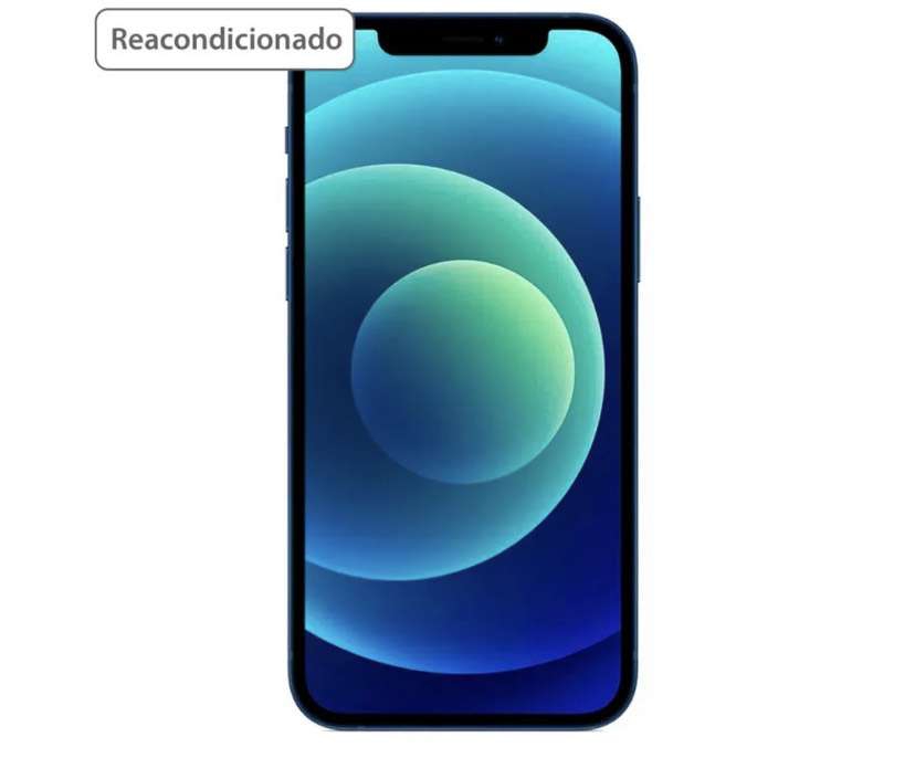 Walmart: Apple iPhone 12 64GB (Azul, negro, rojo y verde) Reacondicionado 
