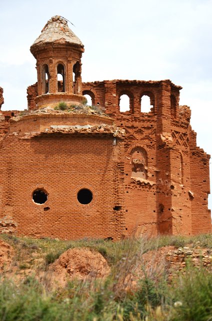 BELCHITE VIEJO-24-4-2014-ZARAGOZA - Pueblos y lugares abandonados/deshabitados-2011 AL 2024 (22)