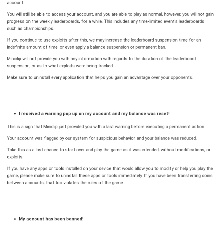 Weekly Winnings Suspended Why Your Weekly Winnings Are Not Counting The Miniclip Fan Forum