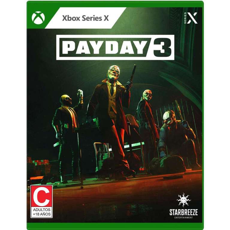 Sanborns: Payday 3 para xbox series 
