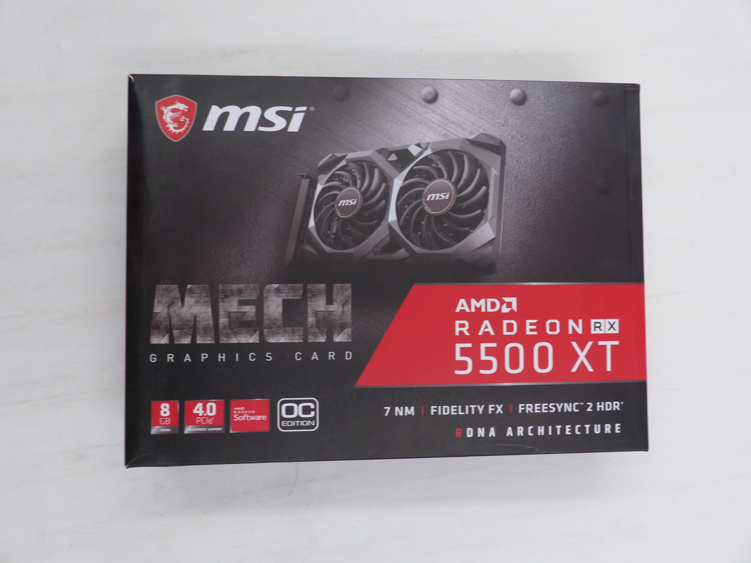 MSI RADEON RX 5500 XT MECH 8G OC