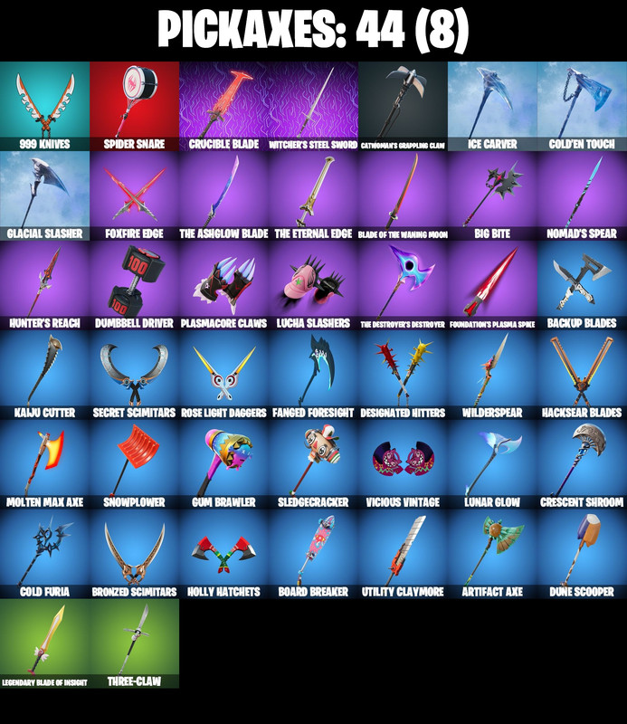 pickaxes comp