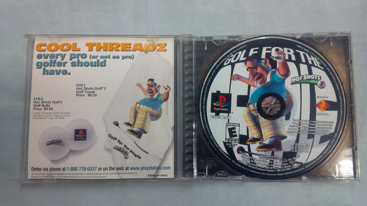 Hot Shots Golf 2 - 02 (CD front view 1) 133729