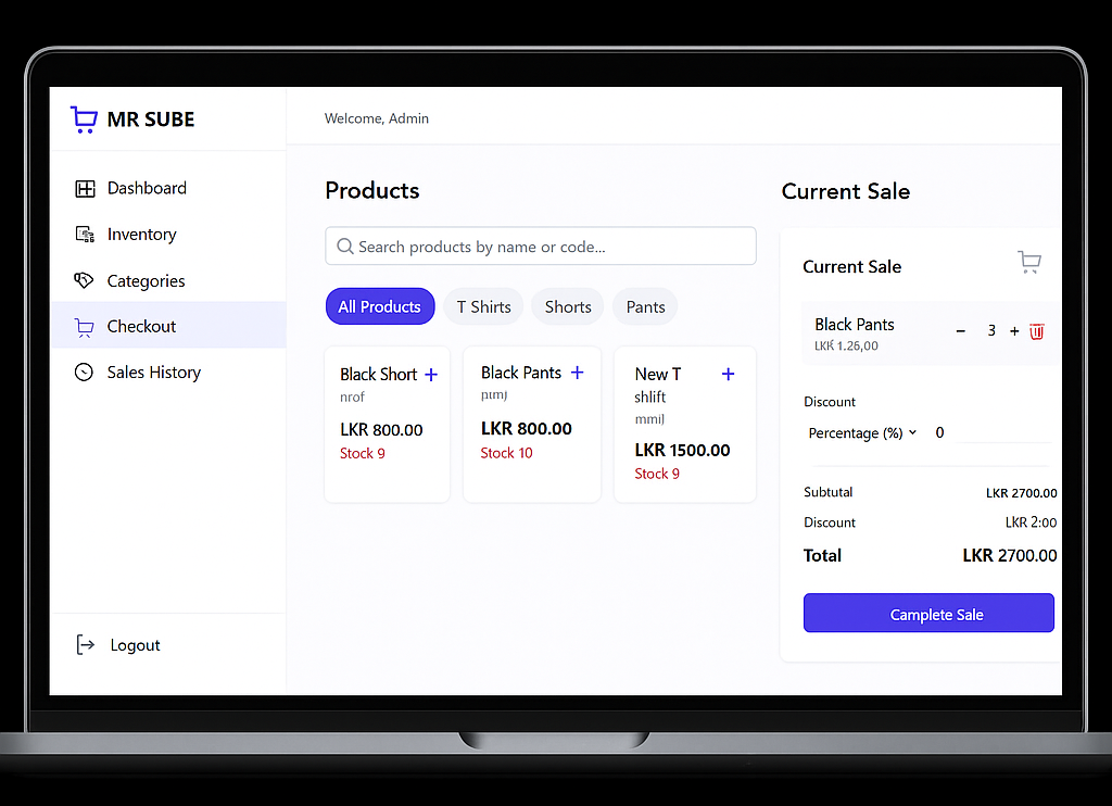 POS System with Full Functions