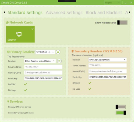 Simple DNSCrypt 0.6.8 Multilingual