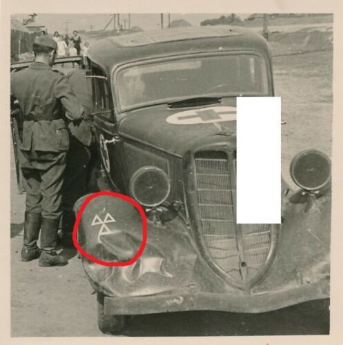 Deutsches Fahrzeug Kfz Kübelwagen Divisions-Wappen