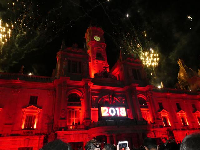 VALENCIA en un fin de semana - Blogs of Spain - Domingo 31/12: Centro de Valencia y Fin de Año en la Plaza del Ayuntamiento (65)