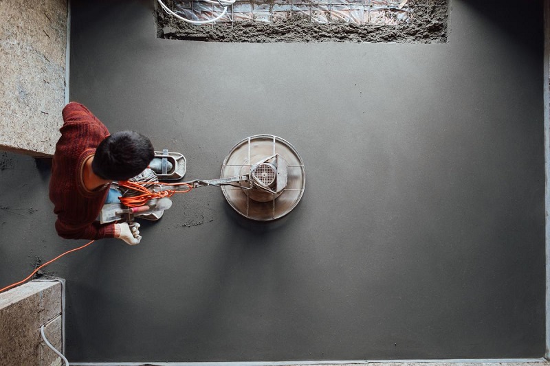 polished concrete floors