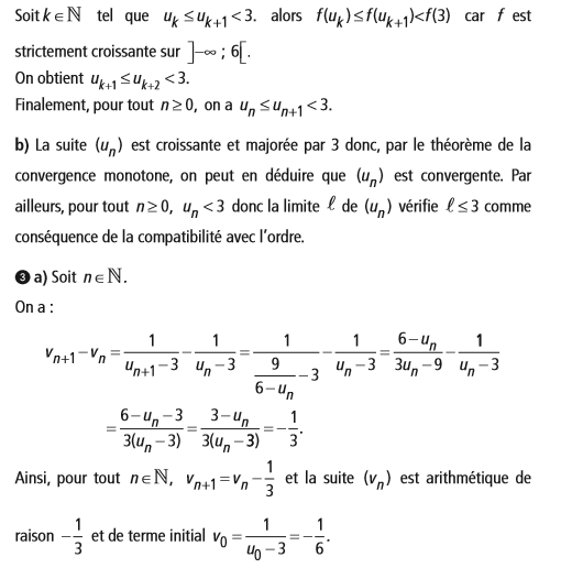 Mathématiques terminale S corrigés des exercices – Apprendre en ligne