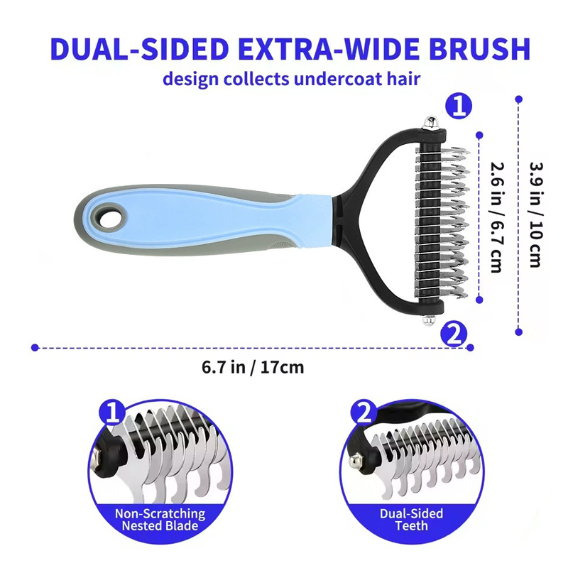 YOUSE Pet Deshedding Brush Image 3