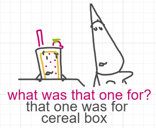 A panel from A Murder On The, episode six of the Board Boards object show by Furretwalk/WalkingFurret.
