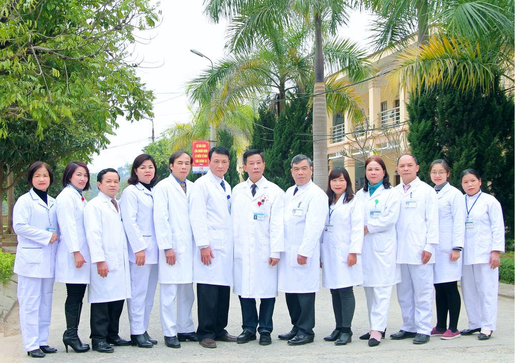 Cán bộ chủ chốt bệnh viện Phổi Lạng Sơn