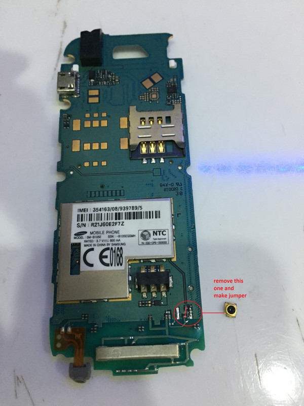 samsung b105e no signal