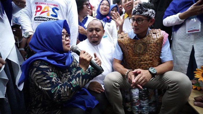 Guru Honorer Curhat ke Sandiaga Uno