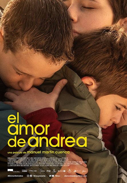 PÓSTER DE LA PELÍCULA “EL AMOR DE ANDREA”, DE MANUEL MARTÍN CUENCA. ESTRENO EN CINES EL 1 DE NOVIEMBRE