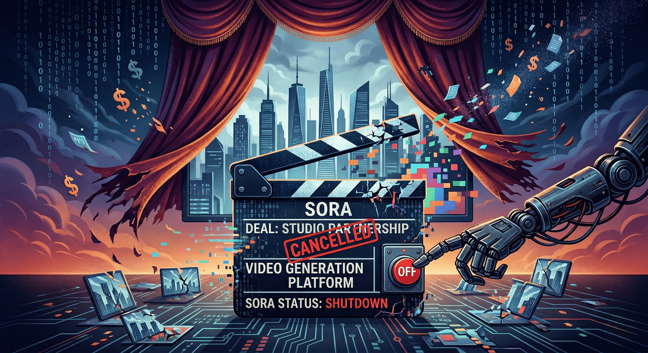 Breaking: OpenAI Shutters Sora and Ends $1 Billion Disney Deal — The End of the AI Video Hype?