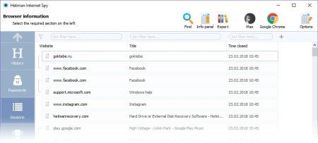 Hetman Internet Spy 3.3 Multilingual Hetman Internet Spy 3.3 Multilingual