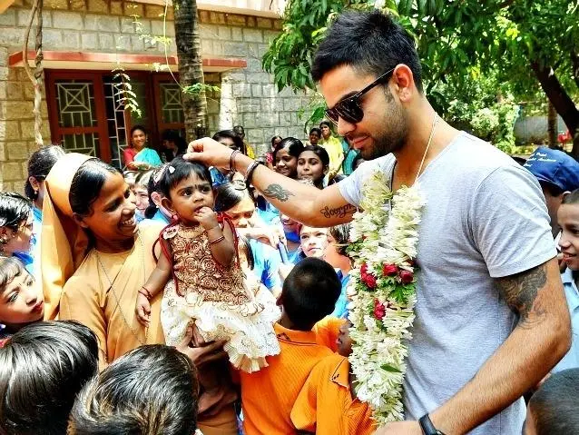 Virat Kohli's philanthropy