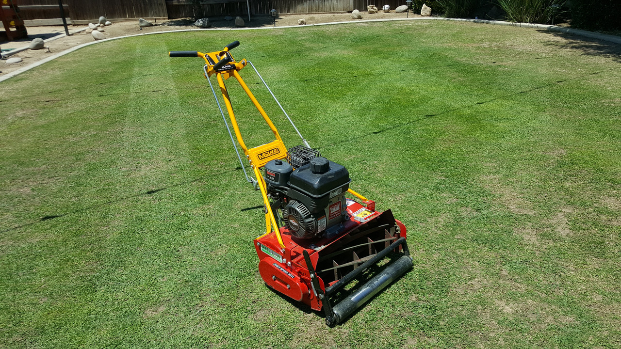 Striping with Mclane Reel Mower