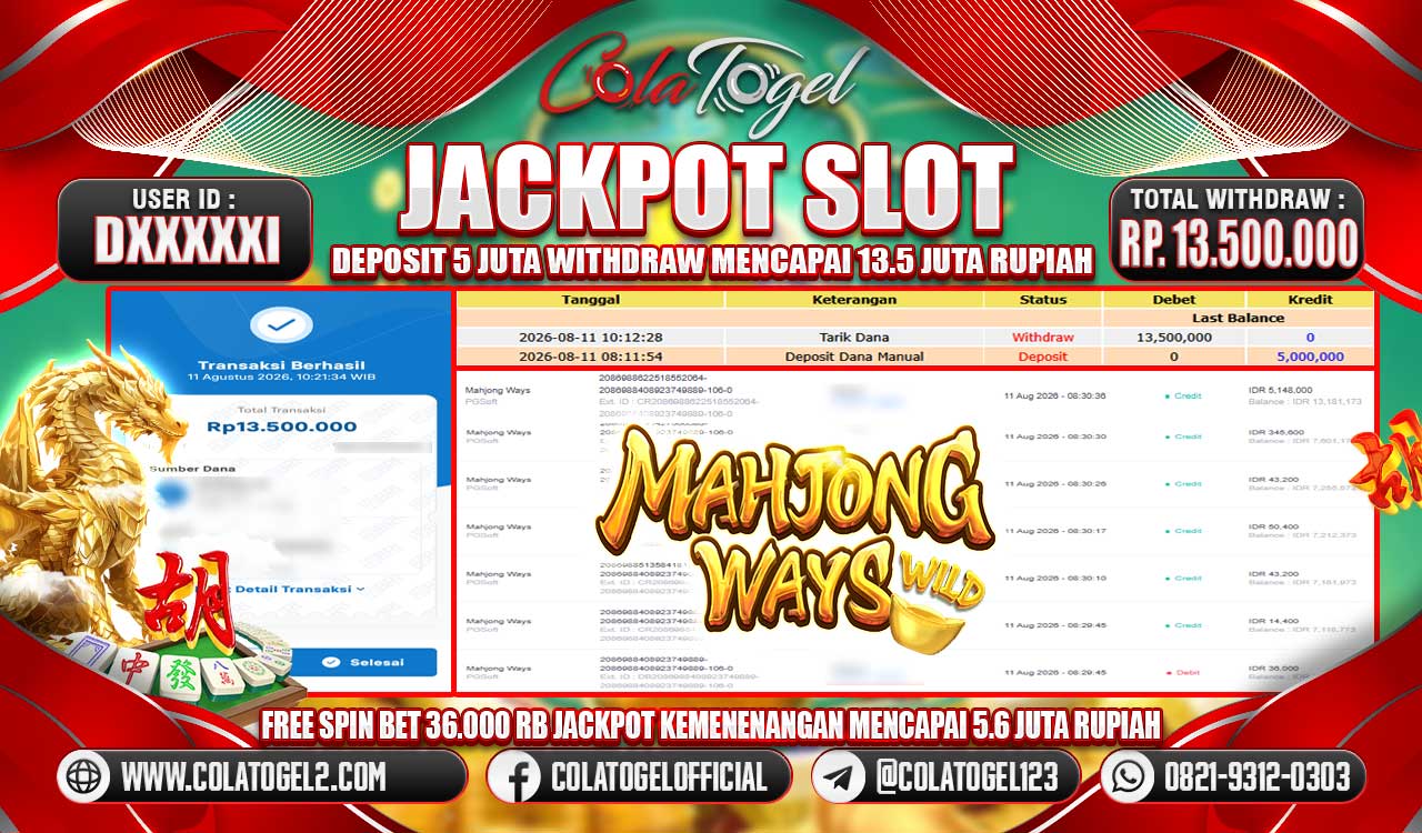 JACKPOT SLOT GACORR!!