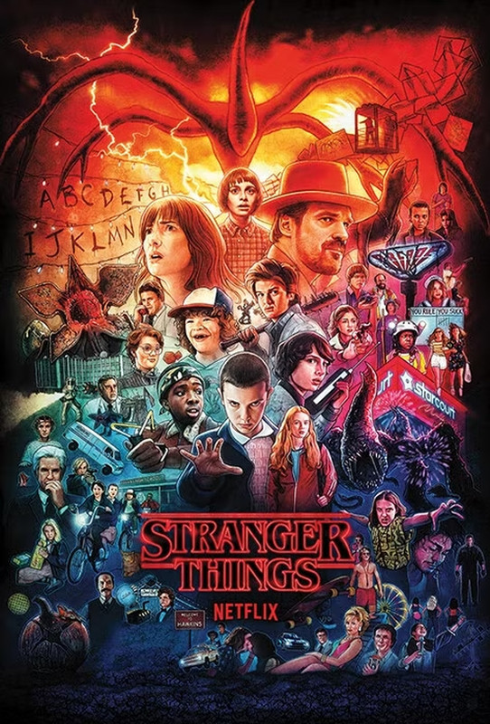 Stranger Things (2016-2025) (Sezony 1-5) PL.720p.NF.WEB-DL.X264-Mix / Lektor PL